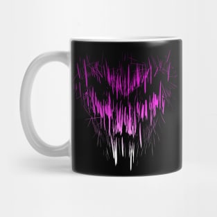 skull (pink) Mug